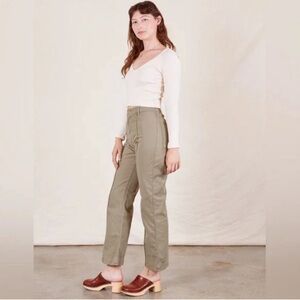 Big Bud Press Western Pants Petite Small, khaki gray